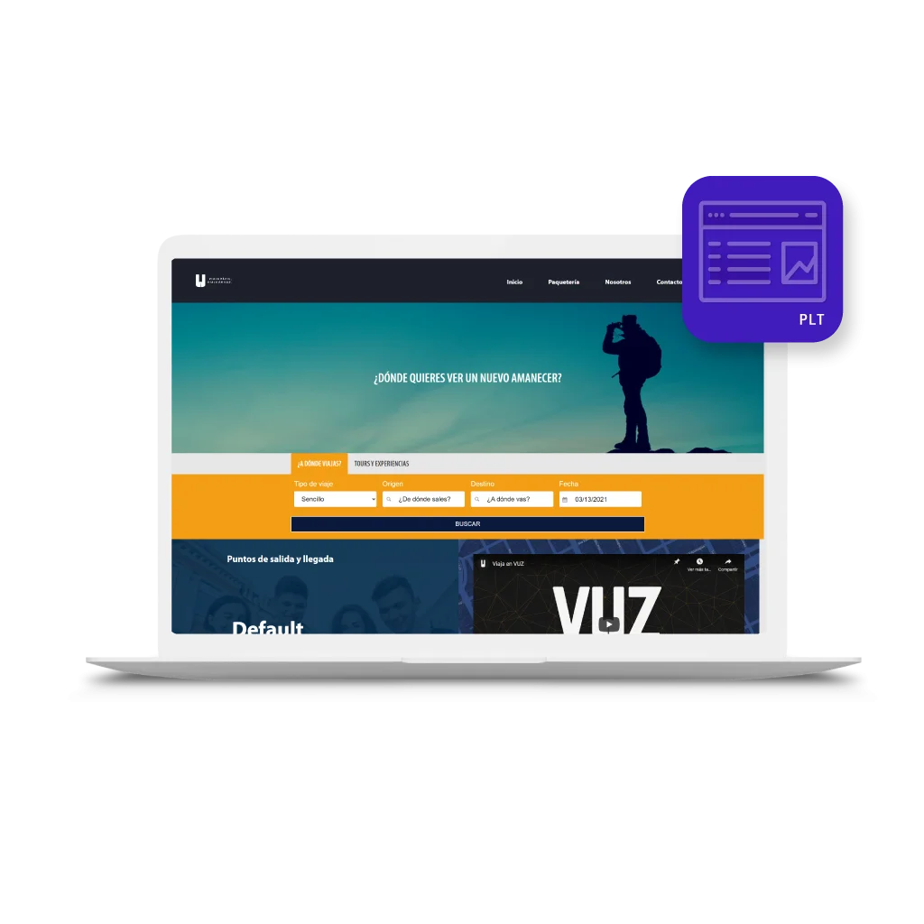 Sitio web para venta online de boletos