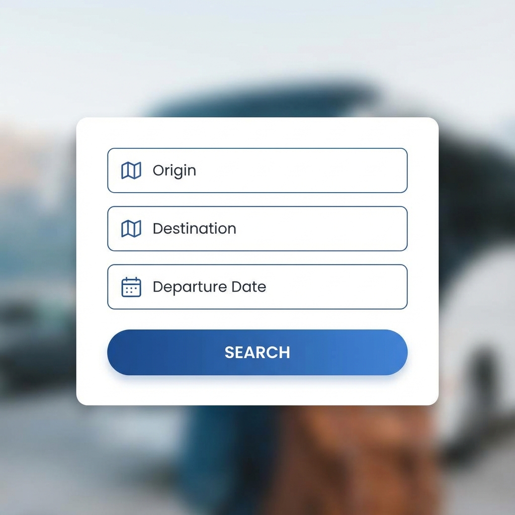 Mockup de Widget Formulario Completo