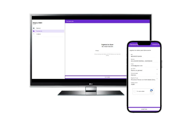 Portal de autofactura - CBus KIOSKO